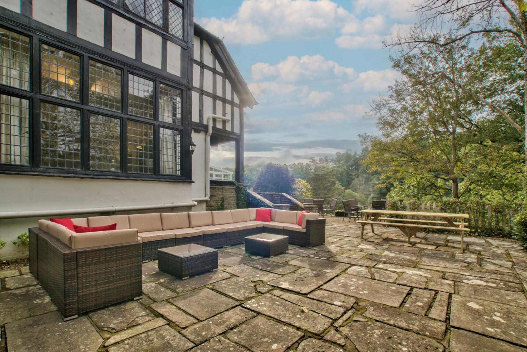 Villa Caer Beris Manor By Group Retreats Builth Wells Exterior foto